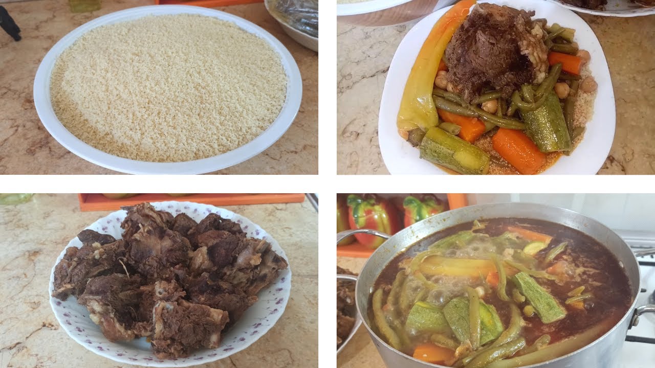 كسكسي الأعراس على طريقة ليندة ياسمين للطبخ