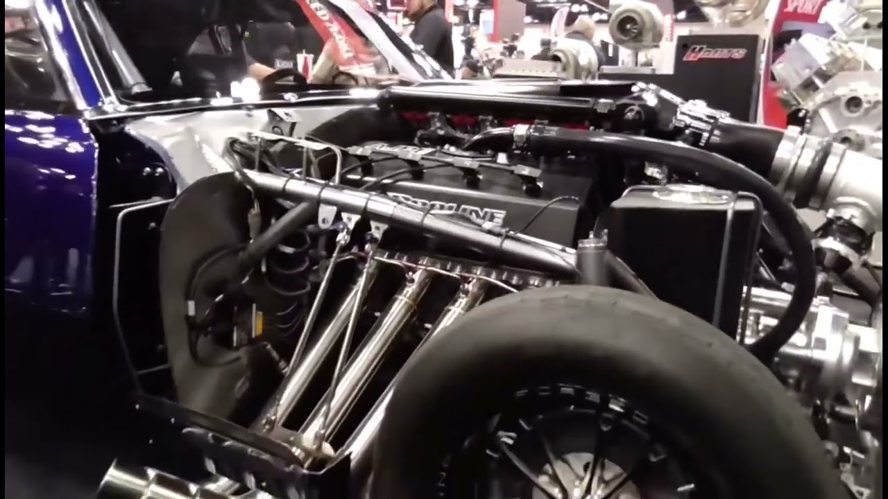 Robin Roberts new Harts Charger 68 Firebird for No Prep Kings at PRI show 