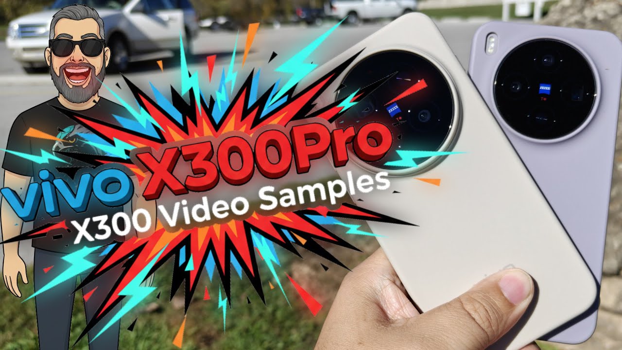 Образец видеокамеры vivo X300 Pro и X300