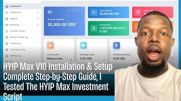 HYIP Max V10 Installation & Setup Complete Step by Step Guide, I Tested The HYIP Max Investment