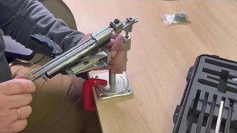 Sharpening with KMFS Vantaedge integral Sharpening kit (short version)