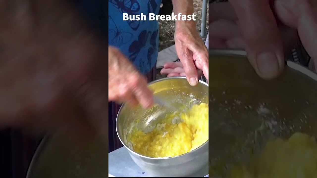 Bush Breakfast in the making 