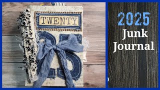 Junk Journal for 2025 | New Year Junk Journal Flip Through #junkjournalideas #junkjournal