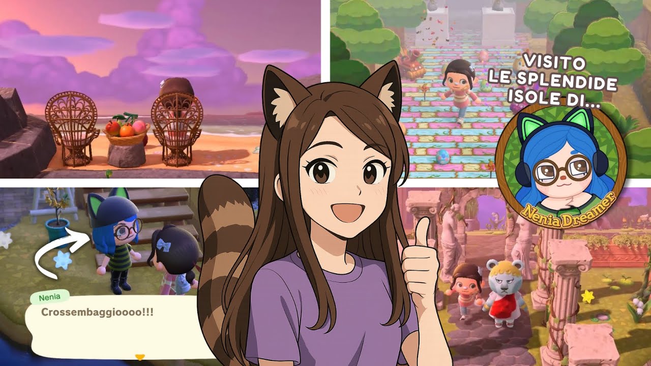 REAGISCO A 3 ISOLE in Animal Crossing NH… MA QUESTA VOLTA SONO SPECIALI! | Nenia Dreamer Edition 💜💙