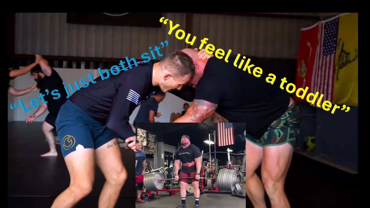 600lb Bench Presser vs Hobbyist Black Belt