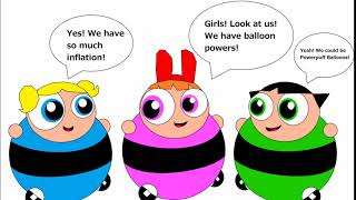 The Powerpuff Girls Drawings: Powerpuff Balloons (Inflation Powers) The Powerpuff Girls Drawings: Powerpuff Balloons (Inflation Powers)