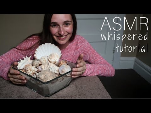Whispered Tutorial - How To Make a Decorative Bowl With Shells