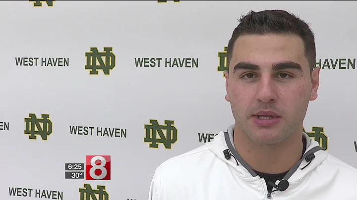 Former Notre Dame-West Haven star Nico Ragaini com...