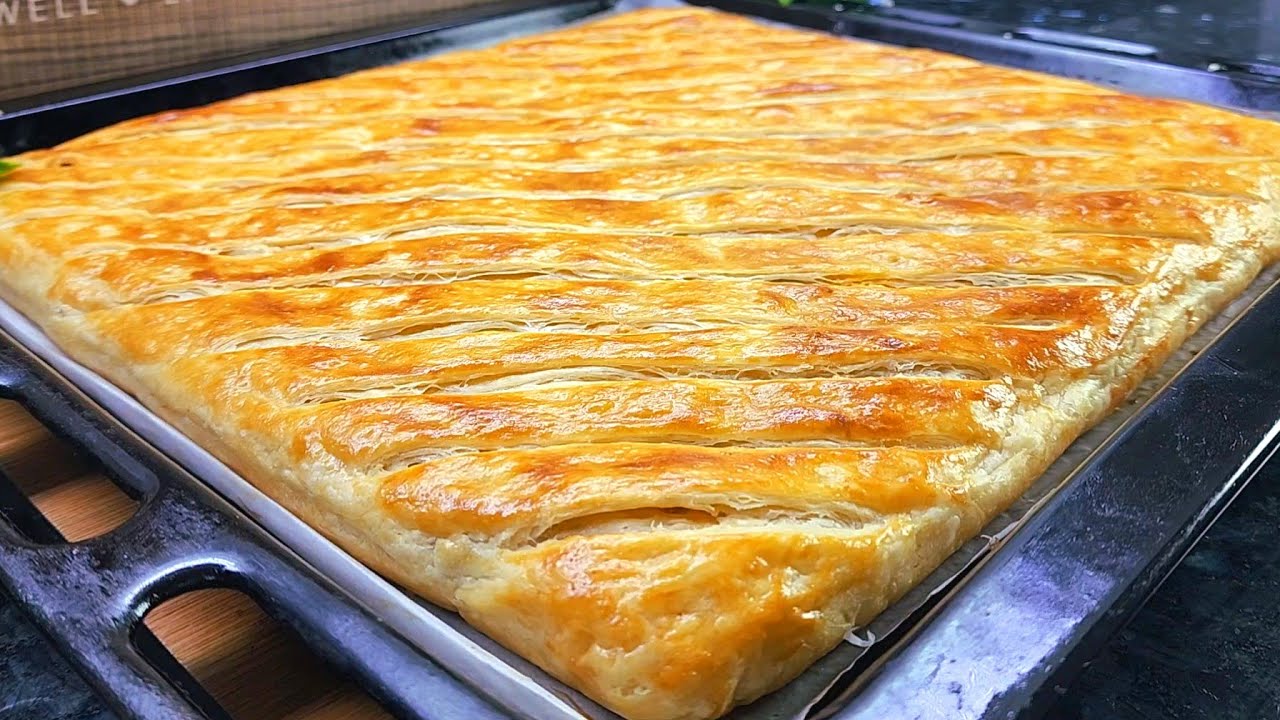 مسمنة معمرة فالفران بدون لحوم‼️مقرررمشة مورقة بعجينة سحرية بدون عجن ولادلك متشبعوش منا