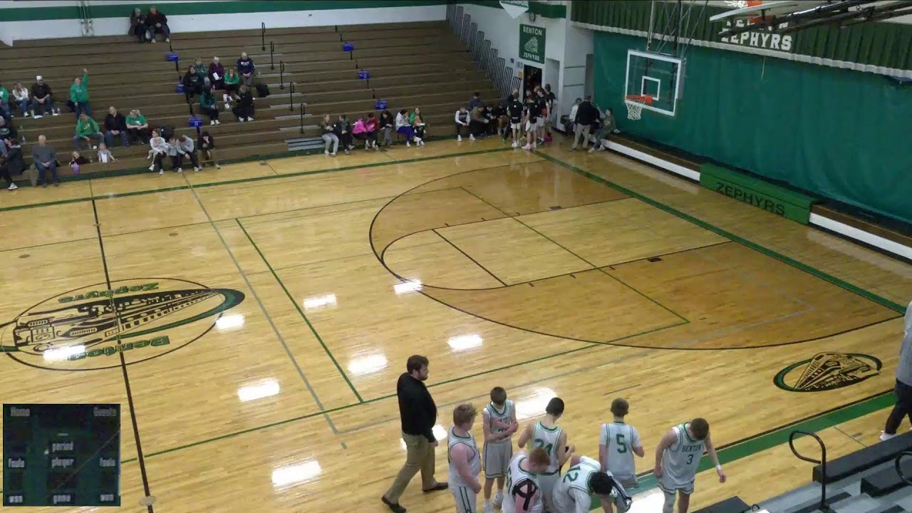 Benton vs River Ridge High School Mens JV Basketball