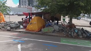 Johnston announces administration's first homeless sweep