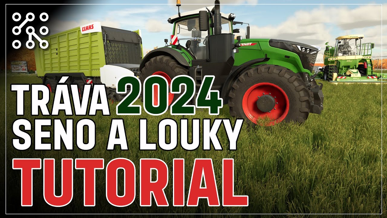 TUTORIAL - Tráva, louky, siláž | Farming Simulator 22 | Lets play | Česky