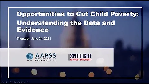 Opportunities to Cut Child Poverty: Understanding the Data and Evidence