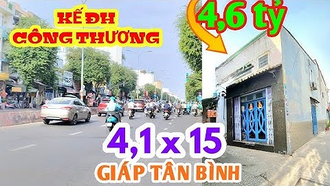 Bán nhà mặt tiền nội bộ đường Lê Trọng Tấn Tân Phú 3m thông giáp Tân Bình kế ĐH Công Thương siêu thị