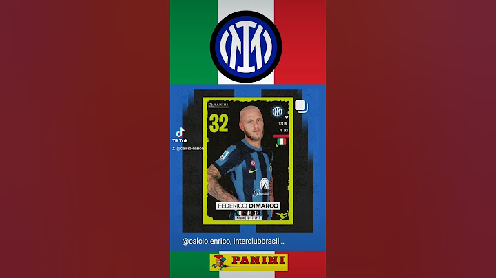 🔵⚫️Federico Dimarco figurina calciatori panini della stagione 2023/2024⚽️ #inter #football #calcio