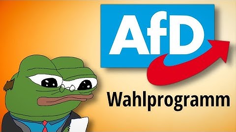Was will die AfD ? - Wahlprogramm 2025 - kurz und einfach