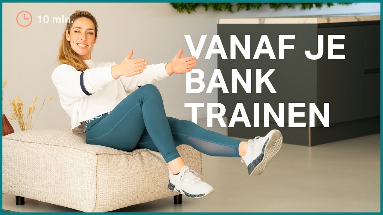 Occlusie Zwijgend banjo Zittende buikspieroefeningen voor thuis | Buikspieren trainen vanaf je bank  | The Joy workout - YouTube