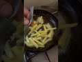 Cool life hack 🔥 Stop oil splatter when frying potatoes #Lifehack #cooking #tips