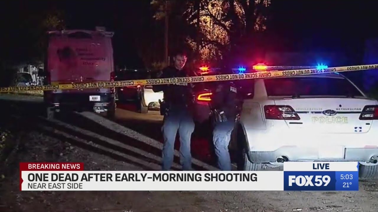 Man shot, killed on Indy's near east side - YouTube