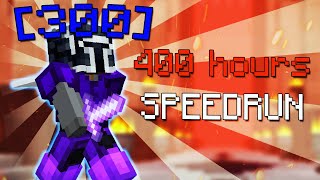 Speedrunning the hardest MMorpg! (Hypixel skyblock)