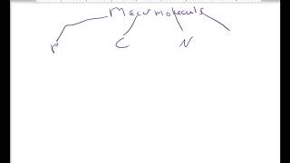 Macromolecules explanation