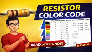 How to Read Resistor Color Code (Easy Method) | Basic Electronics #2
