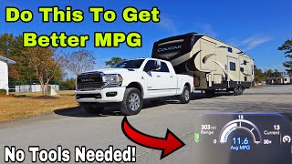 Trying To Get The Best MPG Towing? I Learned This Technique That Will Get You 23 MPG Better!