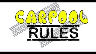 Carpool Rules | Rules Are Rules [S.1 - Ep.1]