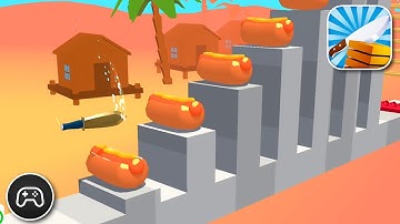 Slice It All - Gameplay Walkthrough Part 118 - Survival Game Levels 500-501 (iOS, Android)