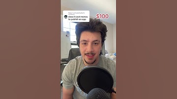 What does it cost to publish an iOS app? #techtok #appdev #dev #tech #developer