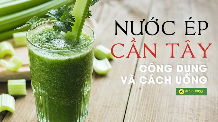 Top 18 nước uống cần tây