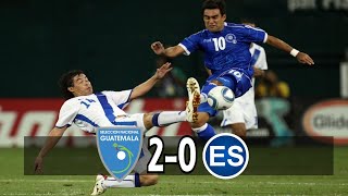 Guatemala [2] vs. El Salvador [0] FULL GAME -9.7.2010- Amistoso/Friendly