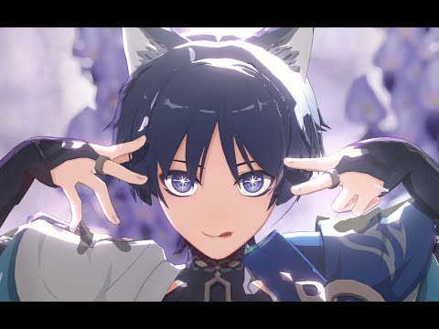 【原神 MMD／4K／60FPS】スカラマシュ(放浪者)【アイドル】