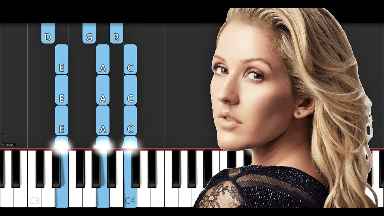 Ellie Goulding - Flux (Piano Tutorial)