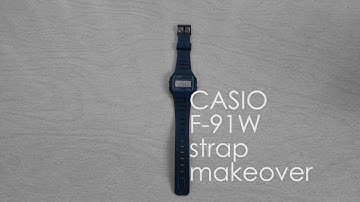 Mr. Informal - Casio F-91W Strap Makeover