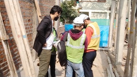 Formwork Calculation Live From Site || Quantity Survey ||