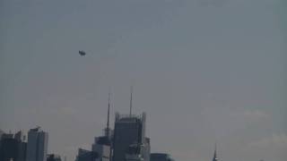 Blimp VS Helicopter NYC