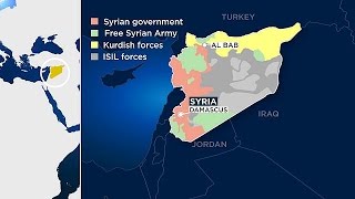 Türk Askeri Ve Muhalifler El Bab Kasabasına Girdi