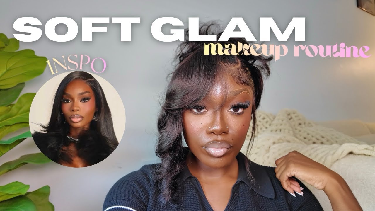 my everyday SOFT GLAM makeup routine as a BEGINNER 🎀 - YouTube