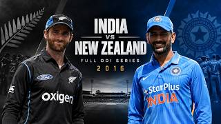 India vs New Zealand 2016 | Full ODI Series Highlights Guide