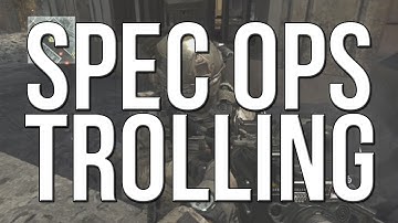 Hilarious MW3 Spec Ops Trolling - "F*cking with Little Kids"