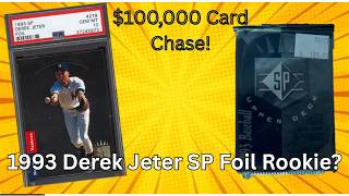 $100 per pack!!  Can we Pull a Derek Jeter 1993 Upper Deck SP Foil Rookie Card?