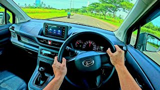 Driving POV DAIHATSU NEW XENIA 1.3 X M/T 2023 | ACCELERATION & HANDLING | Test Drive Tol & Kota ASMR