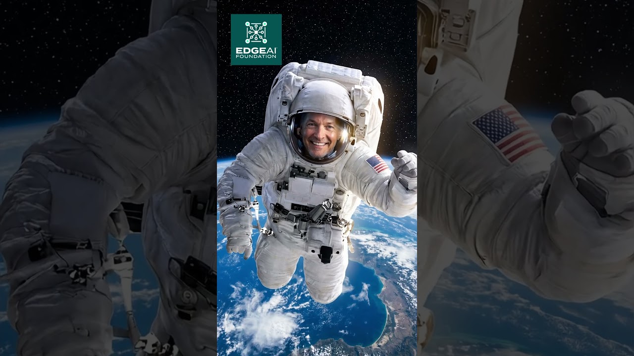Edge AI in Space in French with Ed Doran Ph.D.  #edgeai #ai