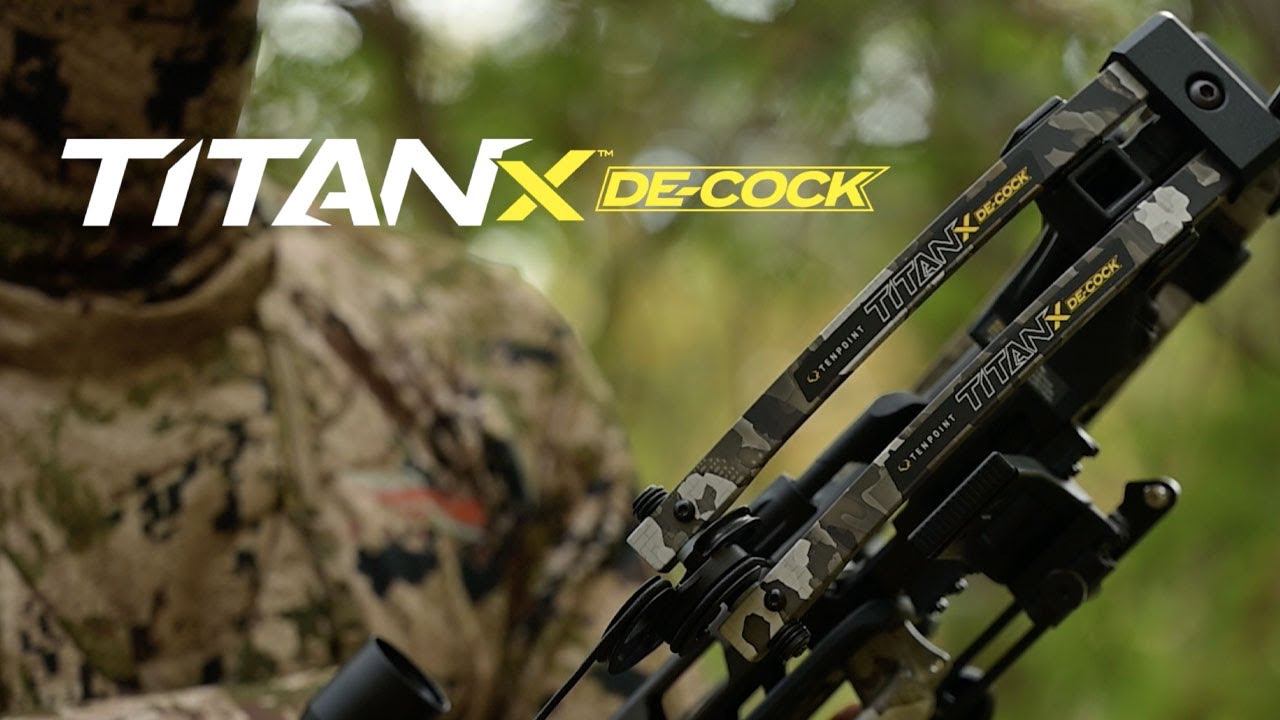 Новый де-кок TenPoint Titan X | Самый продаваемый арбалет - больше функций, чем когда-либо | Арба...
