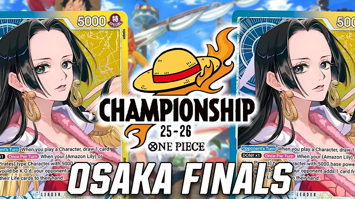 [OP14 Finals] OP14 UY Boa Mirror Match || Osaka CS Championships One Piece Trading Card Game