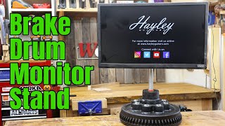 Building a Monitor Stand from a Reclaimed Brake Drum | Guitar Show Preparation