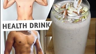 Pre & Post Workout Health Drink | High Protein Drink | Energy Drink For Gym #Dryfruitmilkshake #asmr