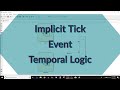 Simulink Tutorial - 58 - Implicit Tick Event Temporal Logic