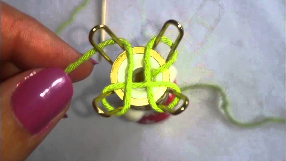 Tricotín casero para tejer pulseras Crafteando, que es gerundio